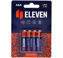 Батарейки алкалиновые АА (LR6) 4 шт. ELEVEN 301748